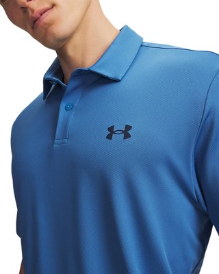 Under Armour Matchplay Herren Polo, aegean blue/academy