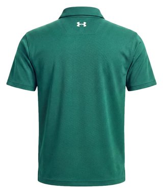 Under Armour Tee To Green Pique Herren Polo, campus ivy/weiß