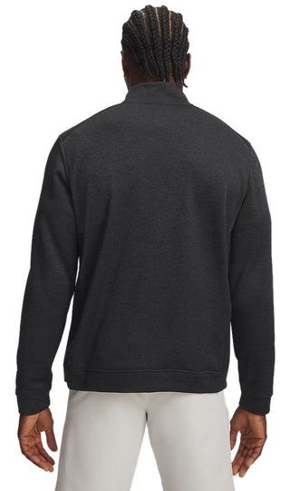 Under Armour Sweaterfleece Hybrid HZ Herren Sweatshirt, schwarz