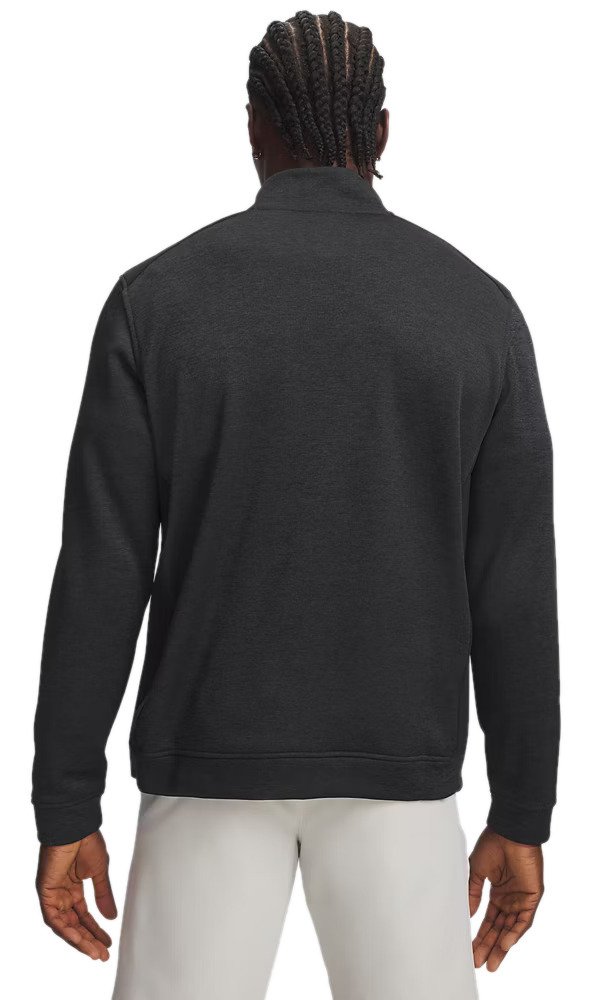Under Armour Sweaterfleece Hybrid HZ Herren Sweatshirt, schwarz