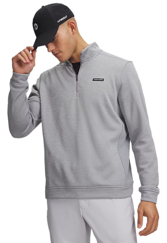 Under Armour Sweaterfleece Hybrid HZ Herren Sweatshirt, grau