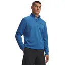 Under Armour Sweaterfleece Hybrid HZ Herren Sweatshirt, blau