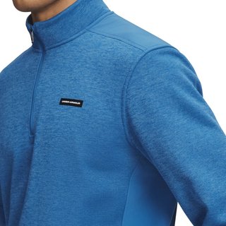 Under Armour Sweaterfleece Hybrid HZ Herren Sweatshirt, blau