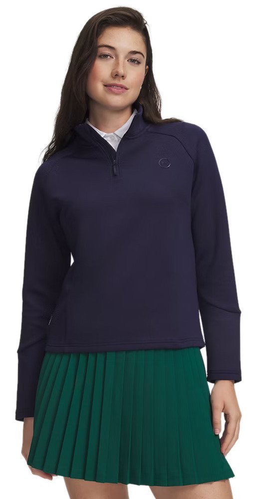 Under Armour UA Drive Midlayer 1/4 zip Damen Sweatshirt, blau