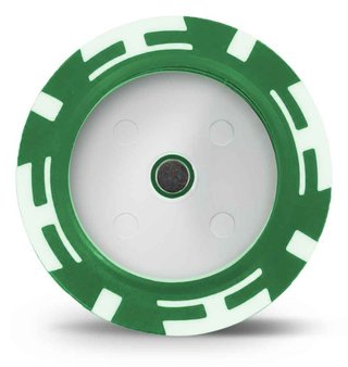 Masters Golf Poker Chip Disc Holder, grün