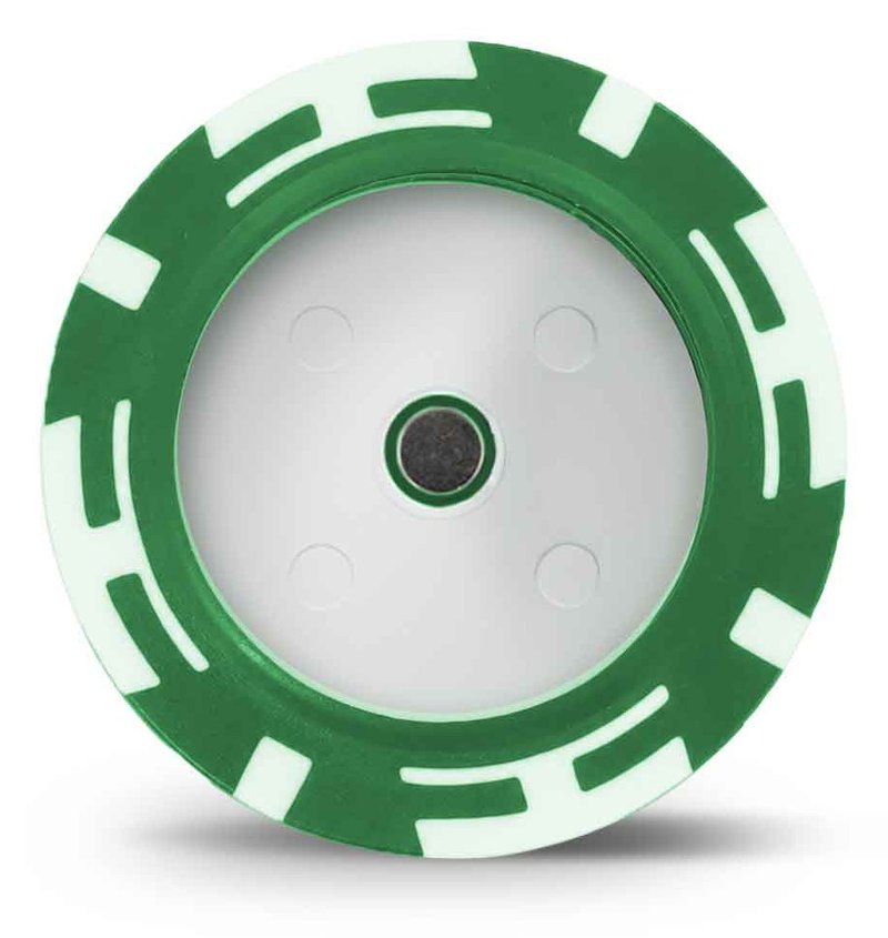 Masters Golf Poker Chip Disc Holder, grün