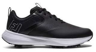 FootJoy Qualifier Herren Golfschuhe, schwarz/weiß/grau