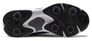 FootJoy Qualifier Herren Golfschuhe, schwarz/weiß/grau