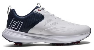 FootJoy Qualifier Herren Golfschuhe, weiß/blau/rot