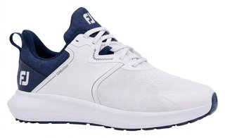 FootJoy Qmotion Herren Golfschuhe, weiß/marineblau