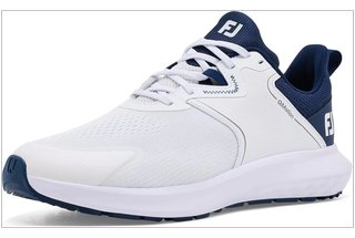 FootJoy Qmotion Herren Golfschuhe, weiß/marineblau