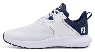 FootJoy Qmotion Herren Golfschuhe, weiß/marineblau