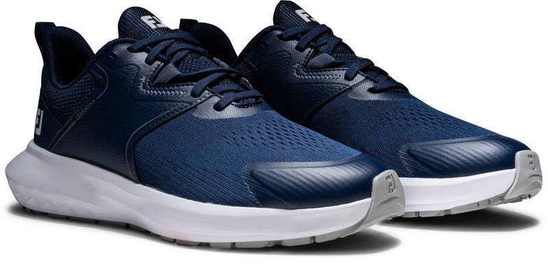 FootJoy Qmotion Damen Golfschuhe, navy/blau/lila
