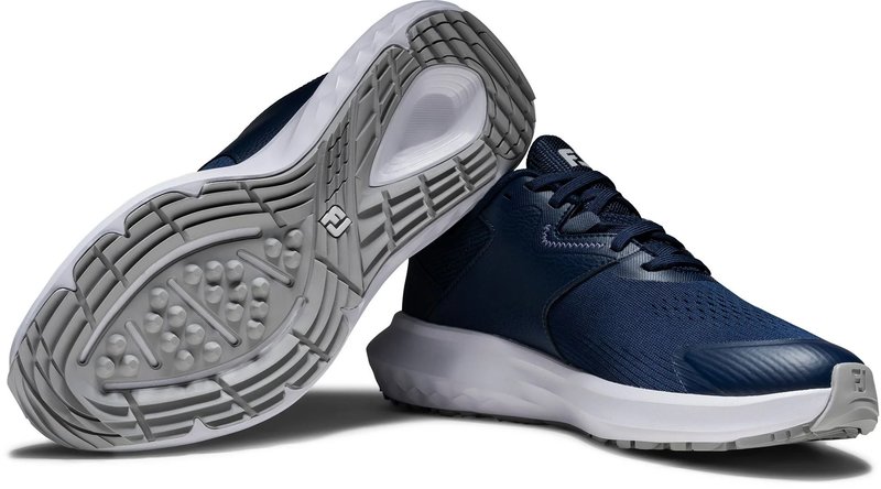 FootJoy Qmotion Damen Golfschuhe, navy/blau/lila