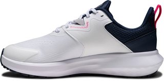 FootJoy Qmotion Damen Golfschuhe, weiß/blau/rosa