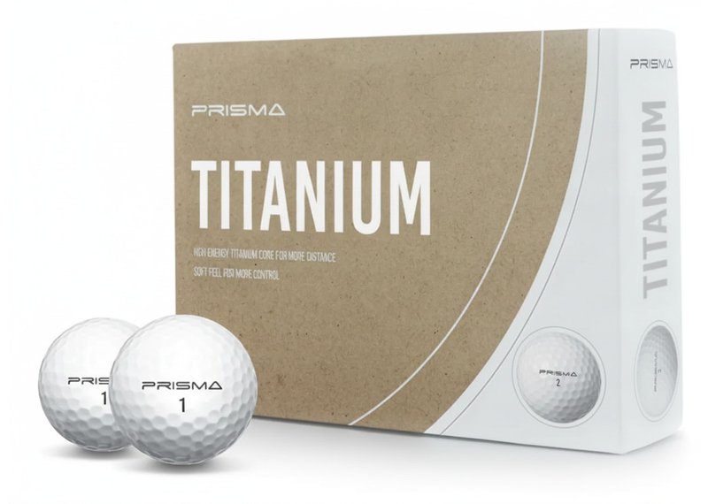 Masters Golf Prisma Titanium Golfbälle (12 Bälle)