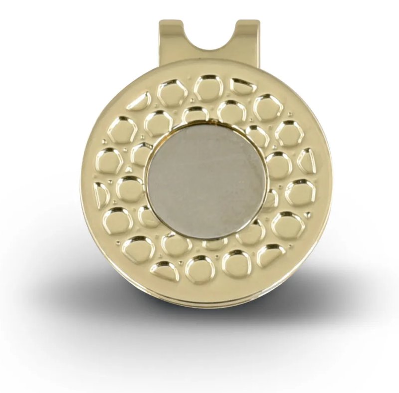 Masters Golf Deluxe Magnetic Hat Clip, gold