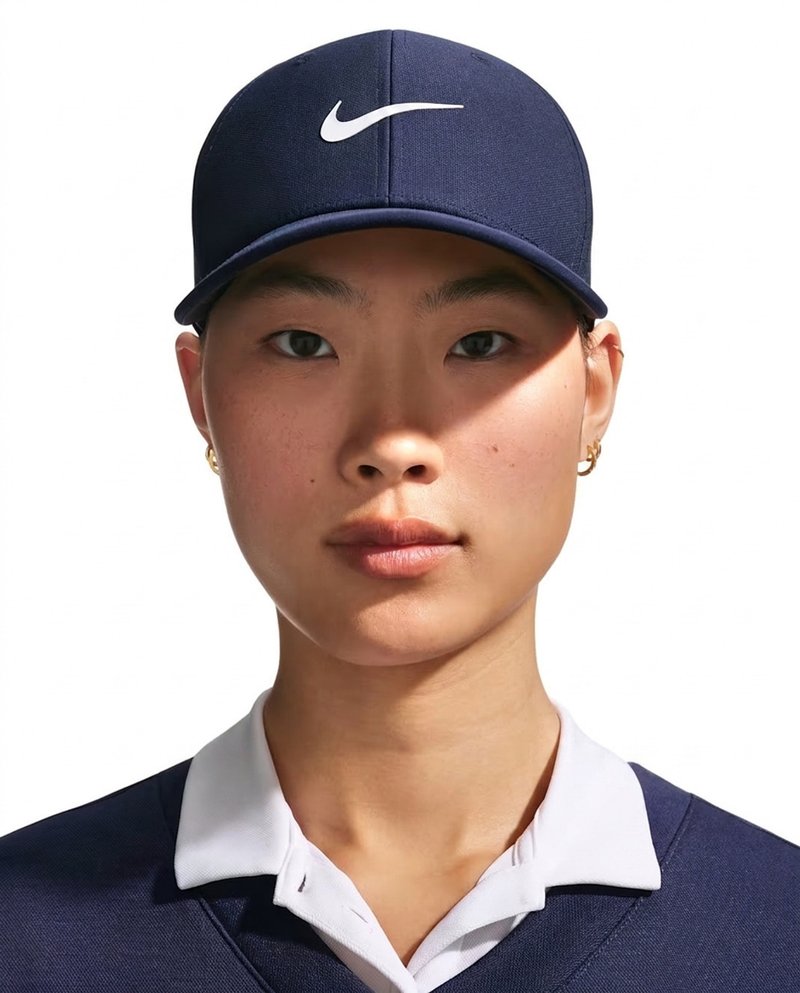 Nike Rise Unisex Golfcap, marine/weiß
