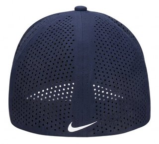 Nike Rise Unisex Golfcap, marine/weiß