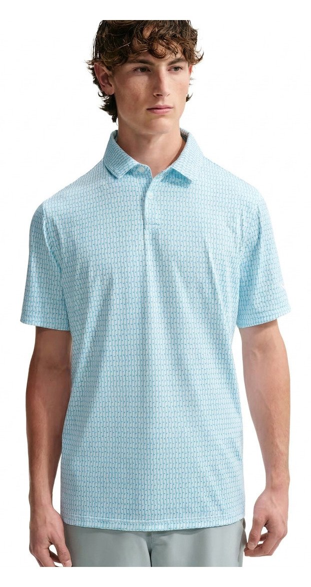 Nike Velocity Herren Polo, weiß/blau