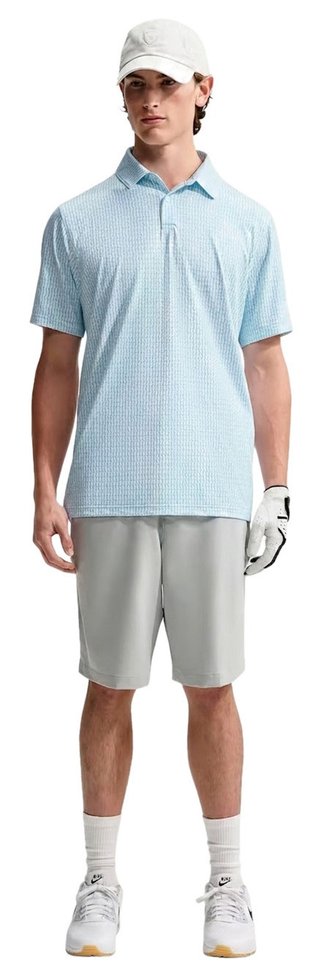 Nike Velocity Herren Polo, weiß/blau