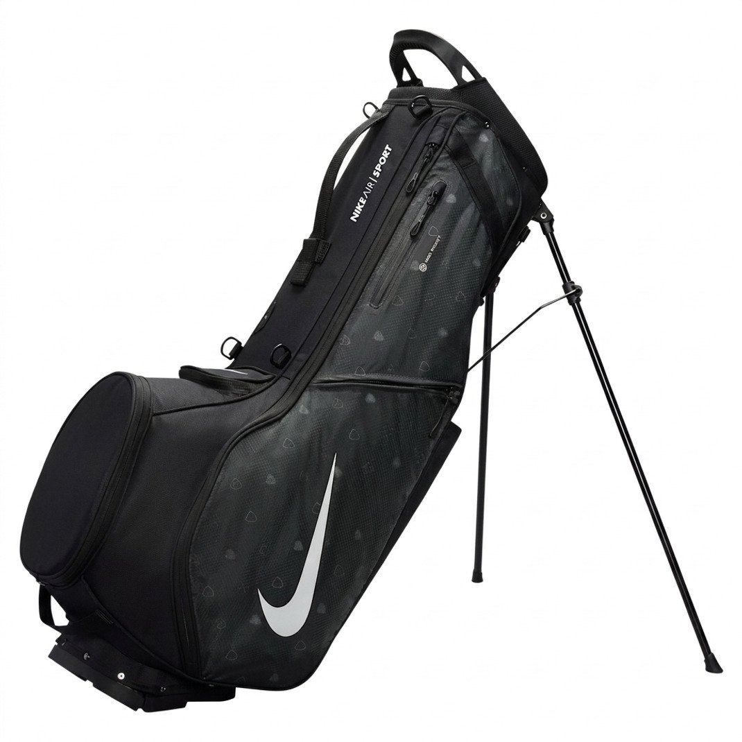 Nike Air Sport 2 Stand Bag, schwarz/iron grey/weiß