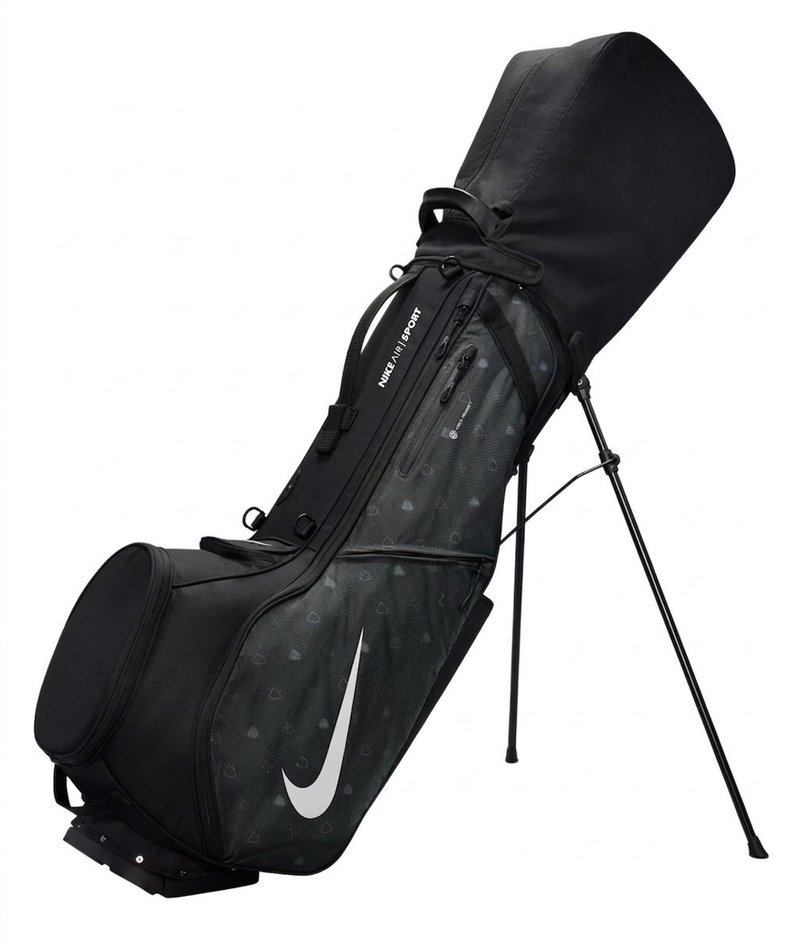Nike Air Sport 2 Stand Bag, schwarz/iron grey/weiß