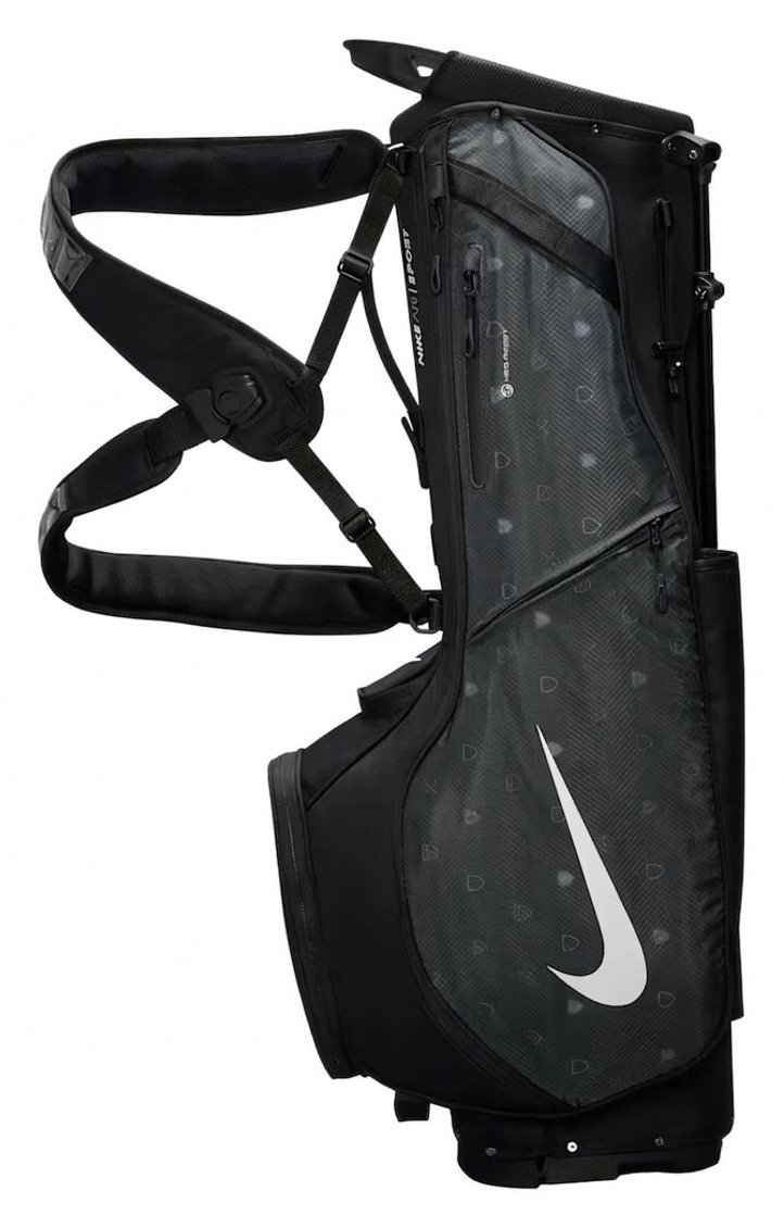 Nike Air Sport 2 Stand Bag, schwarz/iron grey/weiß