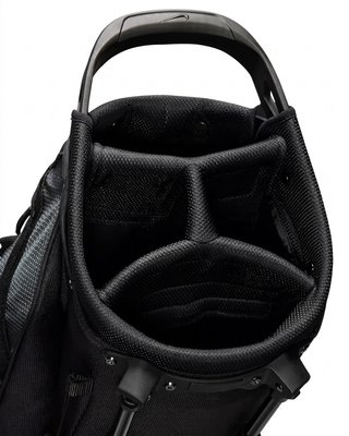 Nike Air Sport 2 Stand Bag, schwarz/iron grey/weiß