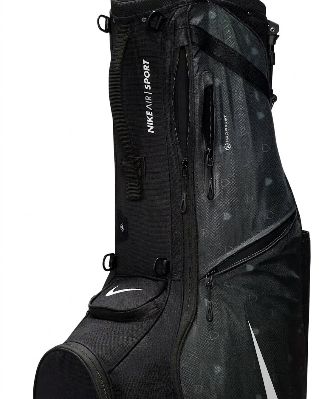 Nike Air Sport 2 Stand Bag, schwarz/iron grey/weiß