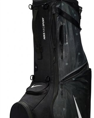 Nike Air Sport 2 Stand Bag, schwarz/iron grey/weiß