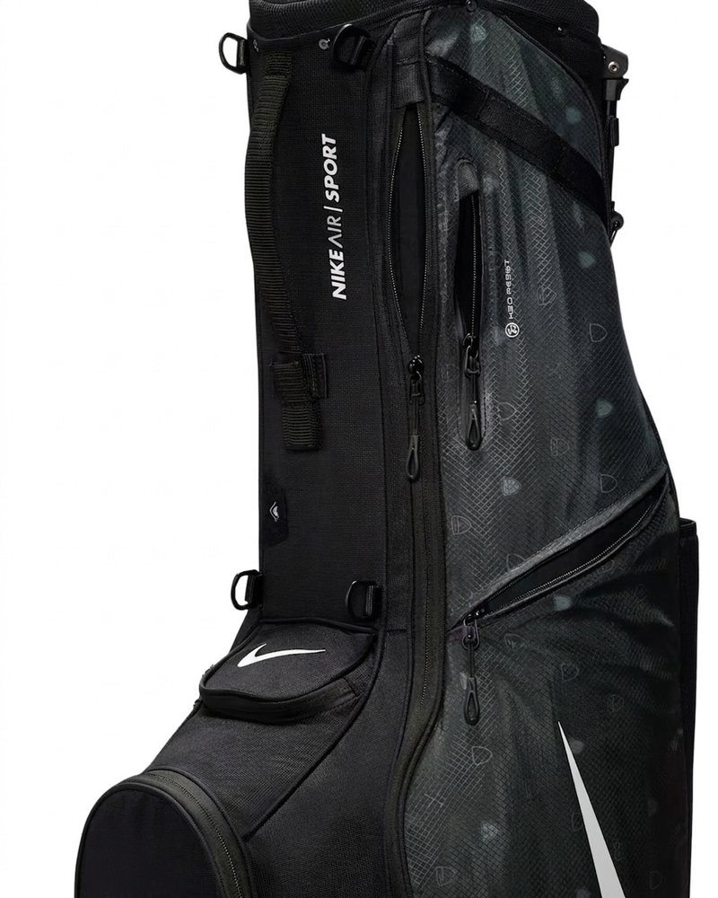 Nike Air Sport 2 Stand Bag, schwarz/iron grey/weiß