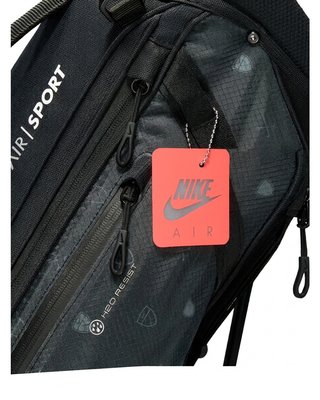 Nike Air Sport 2 Stand Bag, schwarz/iron grey/weiß