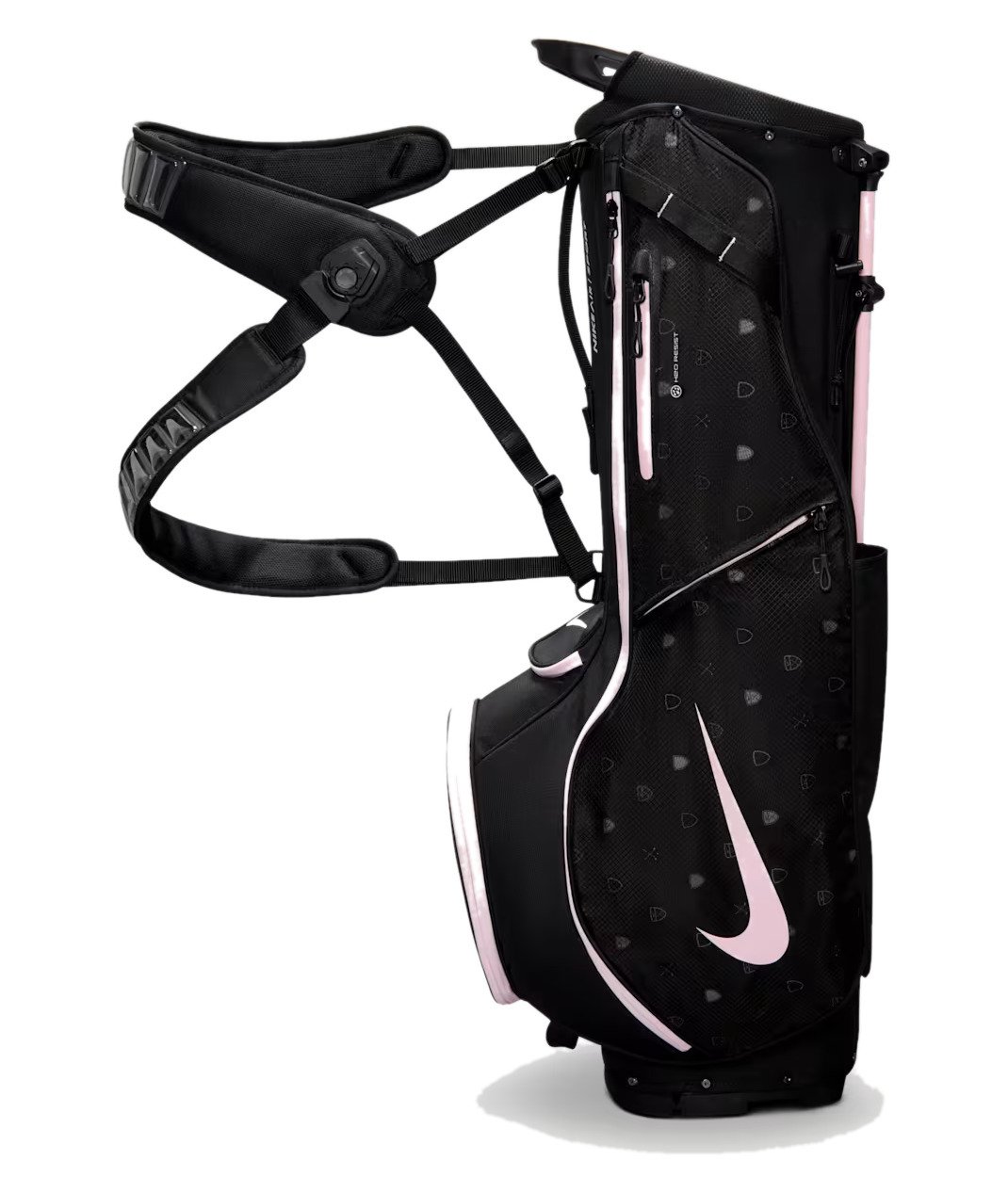 Nike Air Sport 2 Stand Bag, schwarz/sail/pink/pink foam