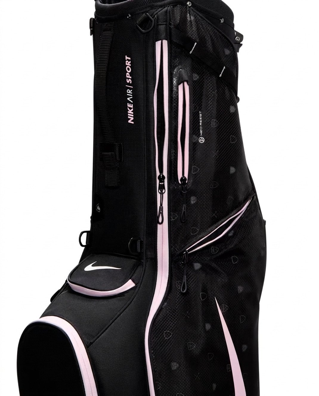 Nike Air Sport 2 Stand Bag, schwarz/sail/pink/pink foam