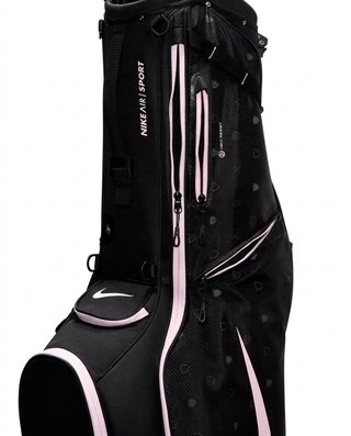 Nike Air Sport 2 Stand Bag, schwarz/sail/pink/pink foam