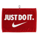Nike Performance Golfhandtuch, rot/weiß
