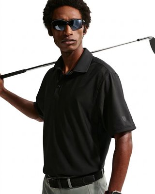 Nike Tailored Performance Herren Polo, schwarz