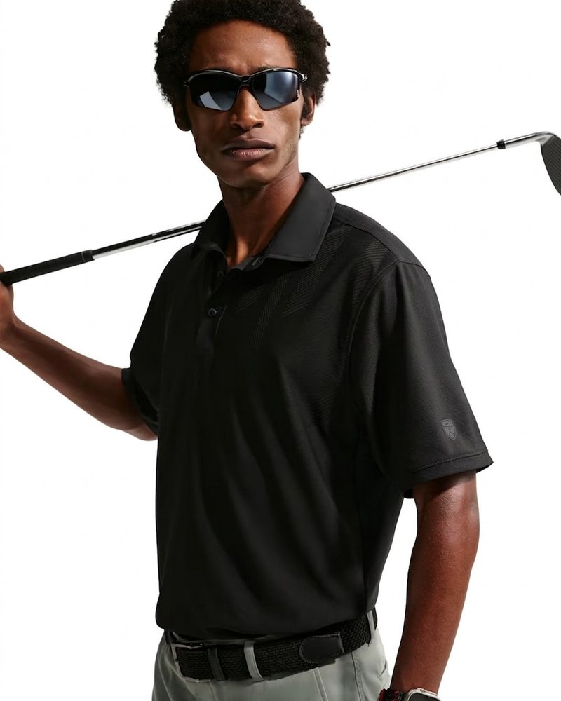 Nike Tailored Performance Herren Polo, schwarz