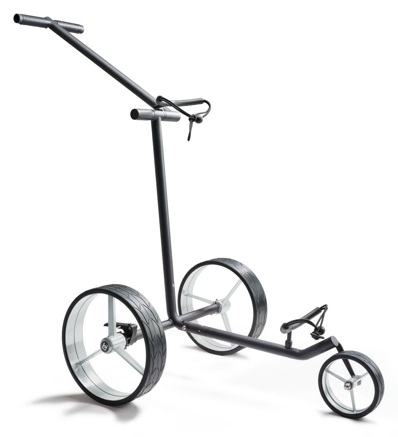 Davies Caddy Elegant Black manueller Trolley, schwarz
