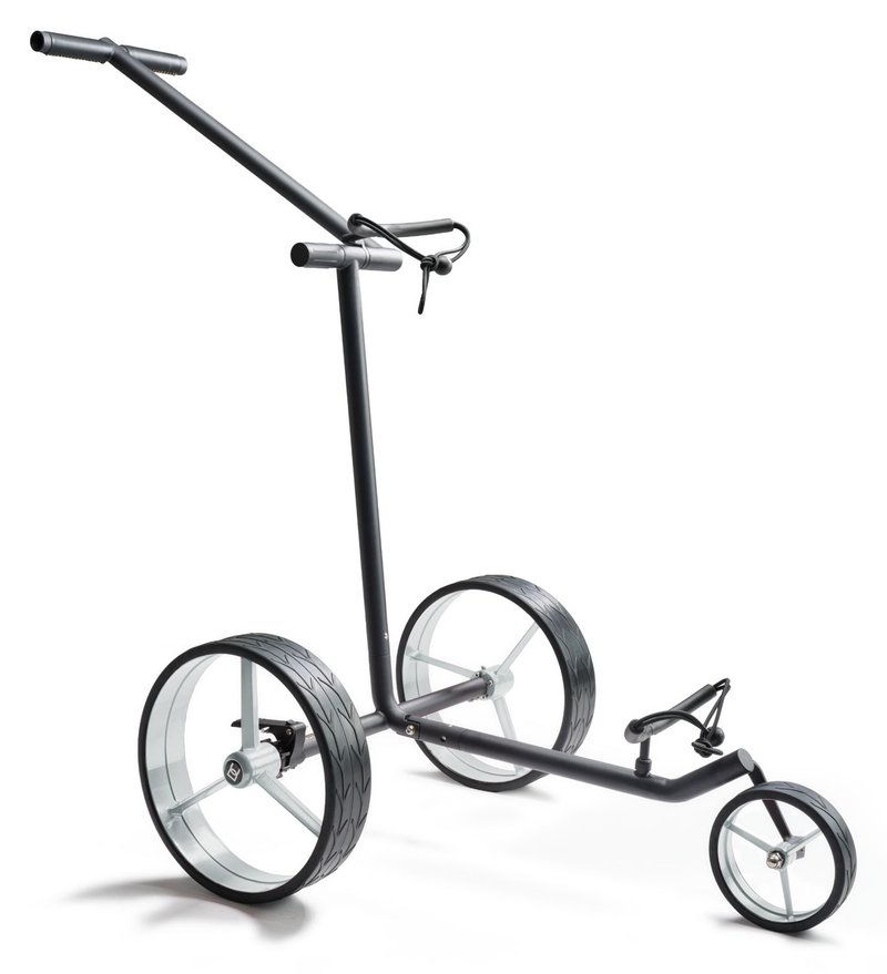 Davies Caddy Elegant Black manueller Trolley, schwarz