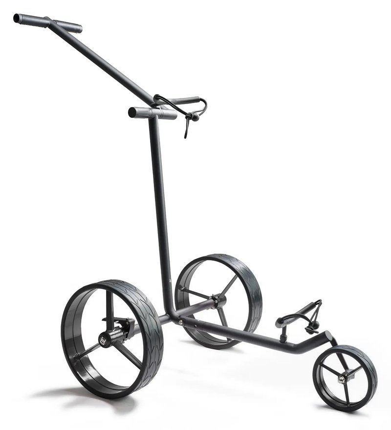 Davies Caddy Elegant Black manueller Trolley, schwarz