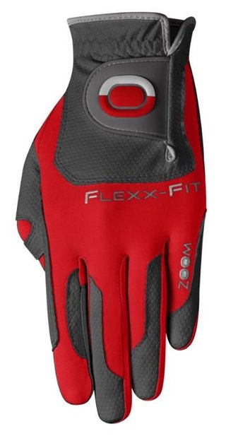 Zoom Weather Damen Handschuh, grau/rot (geöffnete Verpackung)