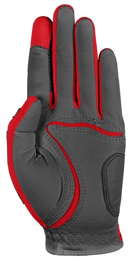 Zoom Weather Damen Handschuh, grau/rot (geöffnete Verpackung)