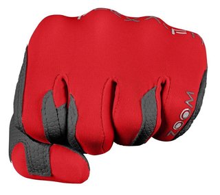 Zoom Weather Damen Handschuh, grau/rot (geöffnete Verpackung)