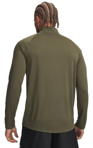 Under Armour Tech 2.0 1/2 Zip Herren T-Shirt, grün