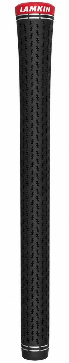 Lamkin Crossline 360 Grip, Standard, schwarz/rot