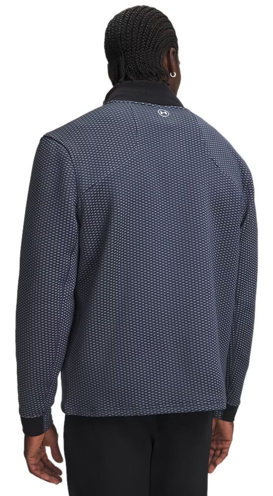 Under Armour Drive Pro Hybrid FZ Herren Sweatshirt, downpour grey/weiß