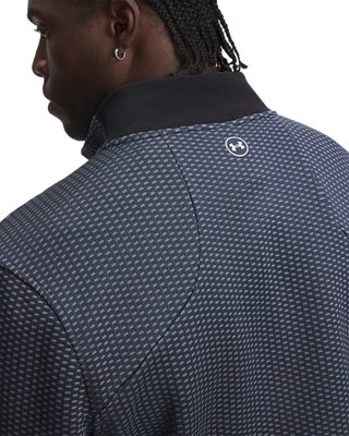 Under Armour Drive Pro Hybrid FZ Herren Sweatshirt, downpour grey/weiß