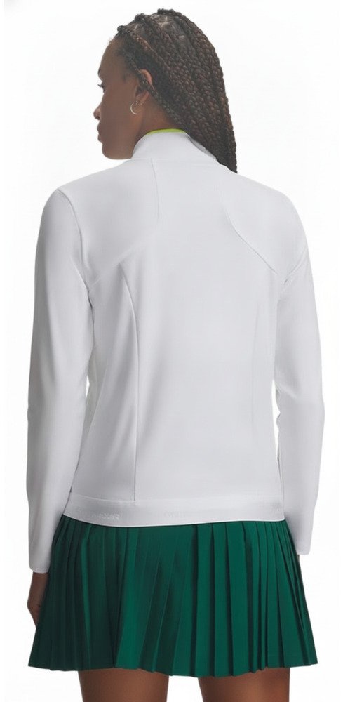Under Armour Drive Lightweight Damen Sweatshirt, weiß/green citrone